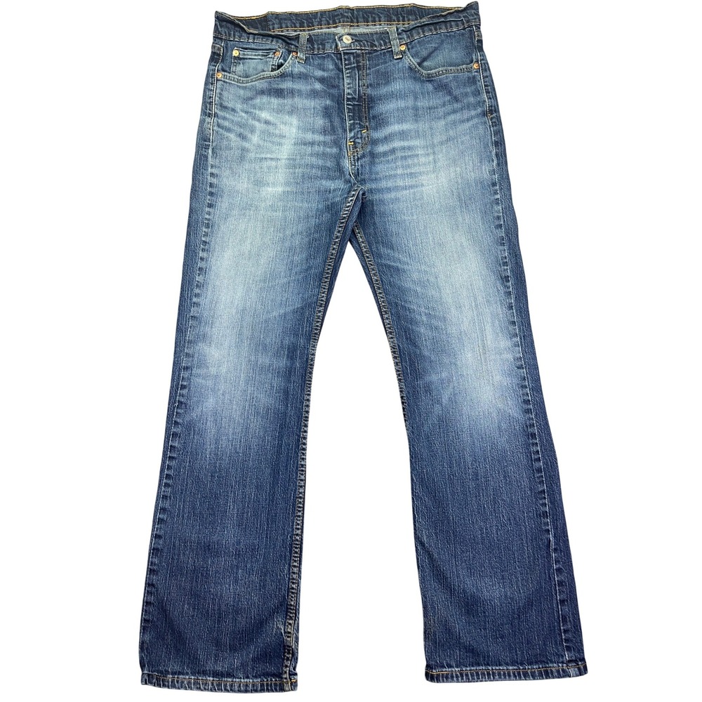 Levi's 527 Boot Cut Jeans Waterless Denim Blue‎ W38 Fits 36" Grunge Retro Y2K